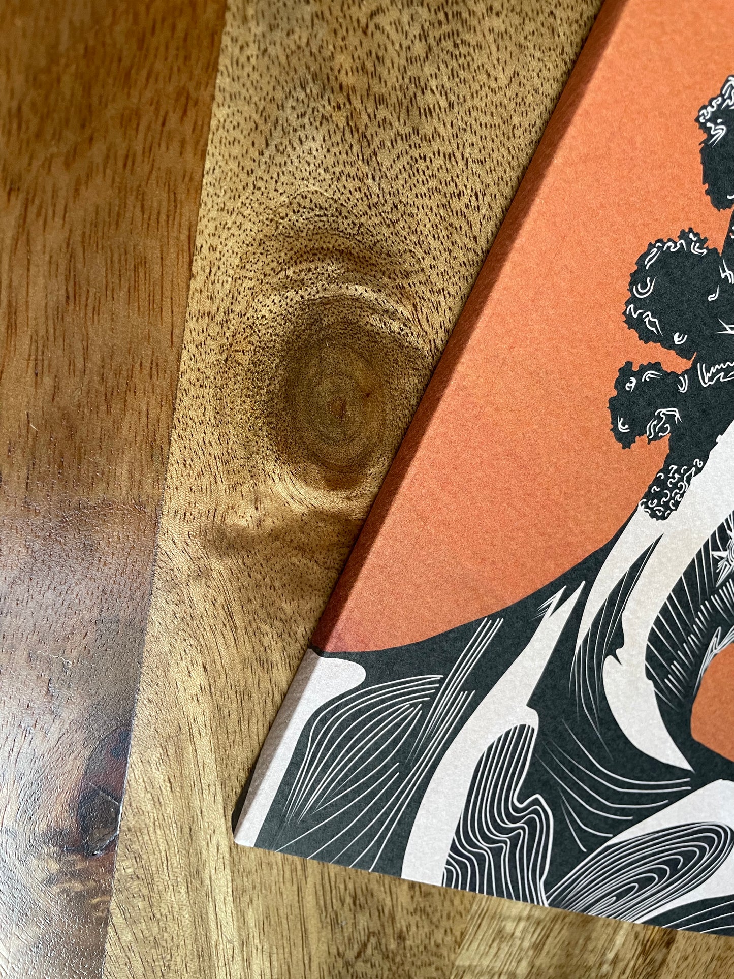 'Leah & Tiger' A5 Notebook