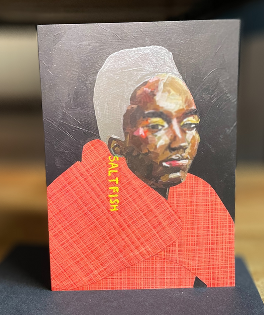 'Muse, Food' Greetings Card