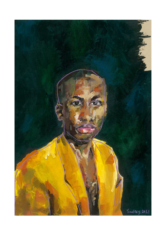 Yvadney Davis black british portrait artist