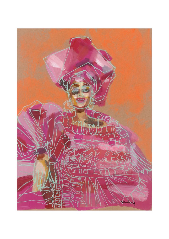 'Gele' Giclee Print