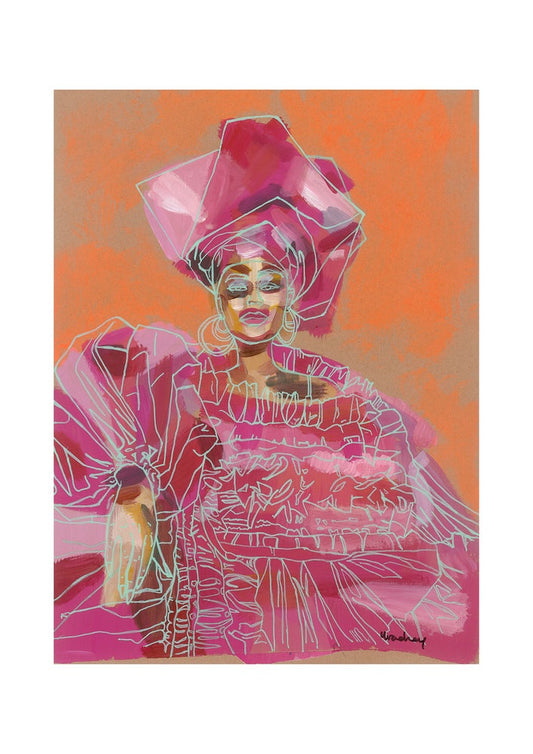 'Gele' Giclee Print