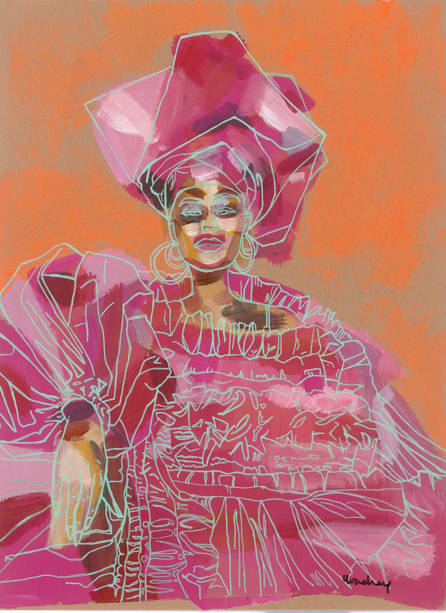 'Gele' Giclee Print