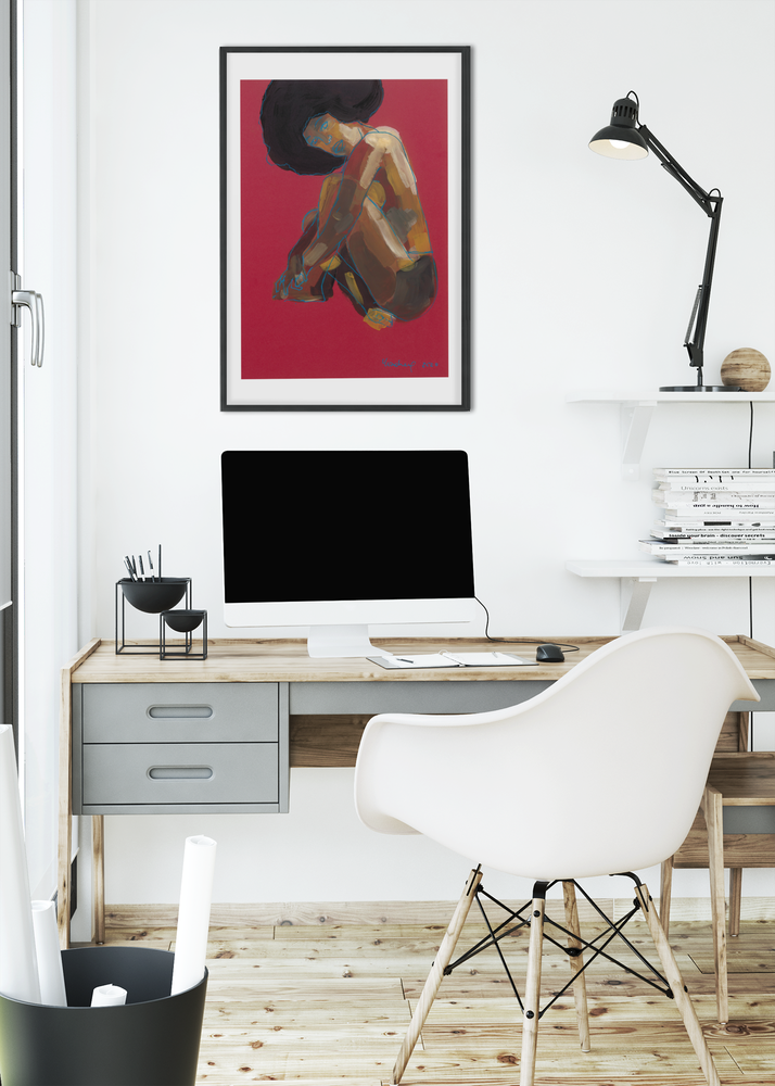 black british portrait art