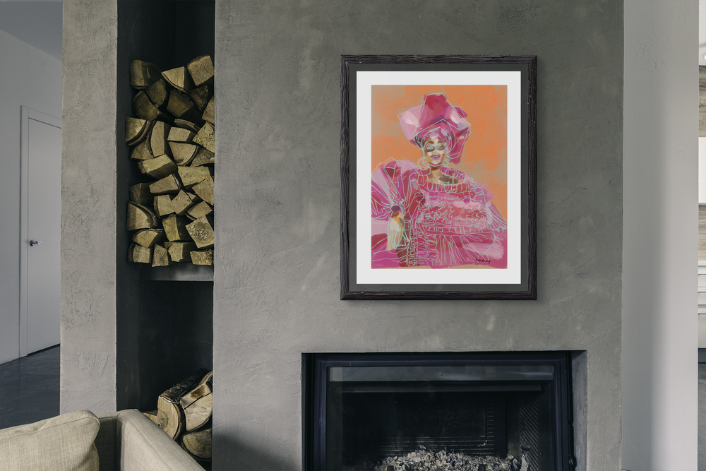 'Gele' Giclee Print