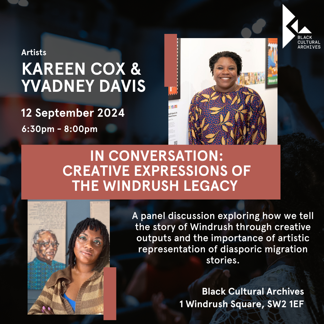 EVENT: In Conversation at Black Cultural Archives