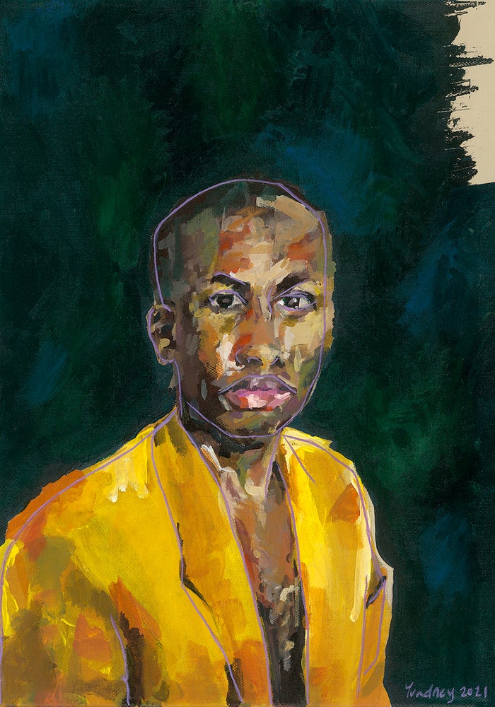 Yvadney Davis black british portrait artist