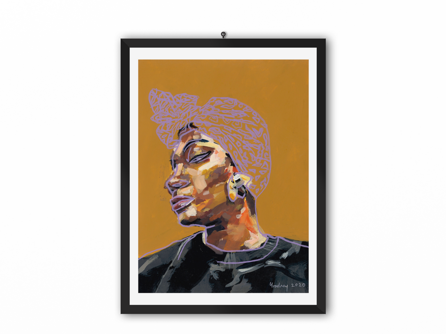 'Headwrap No. 3' Giclee Print